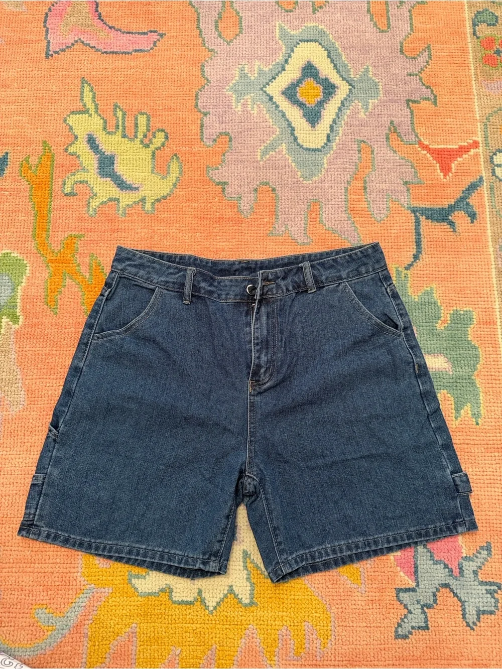 Dark Wash Denim Shorts